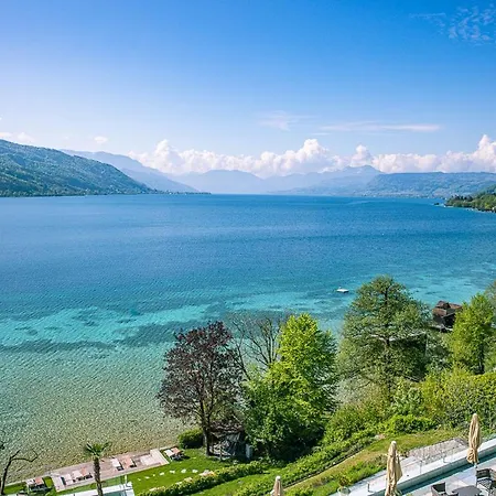 شقة Luxus-apartments Direkt Am Attersee